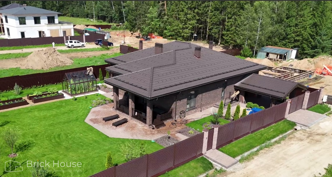 Одноэтажный дом в КП Грин Форест Клаб