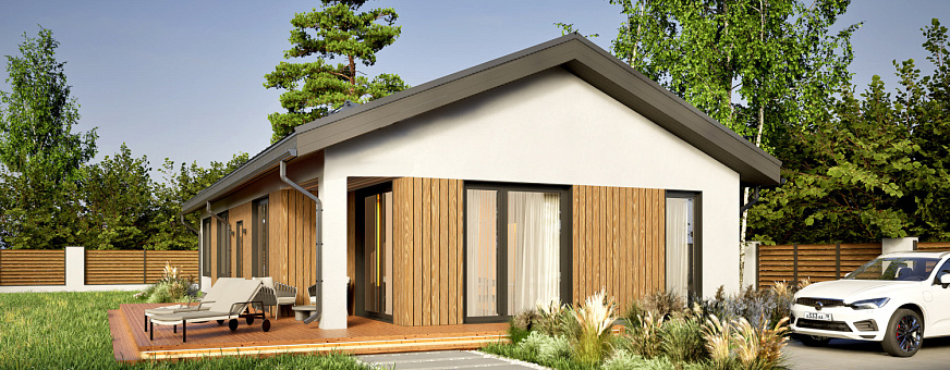 Завершено проектирование дома в классическом стиле – K-131-1