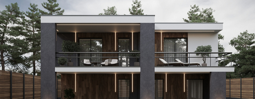 Началось строительство дома по проекту НТ-283-1