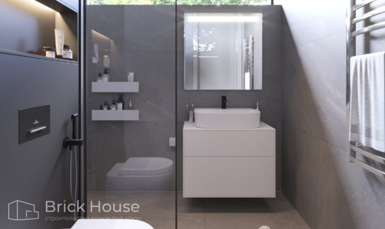 Дома с плоской крышей HT-420