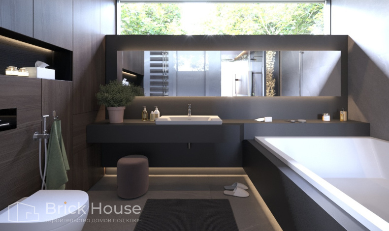 Дома с плоской крышей HT-420