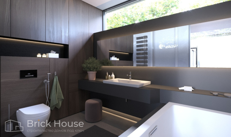 Дома с плоской крышей HT-420