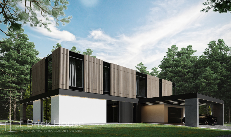 Дома хай-тек HT-418-1