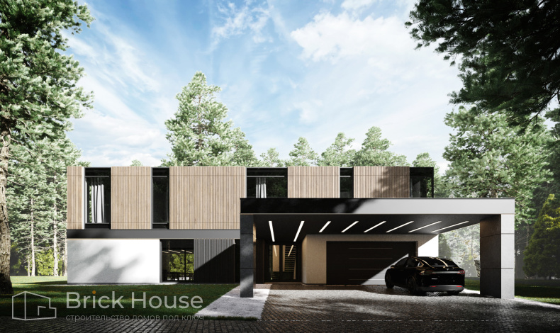 Дома хай-тек HT-418-1