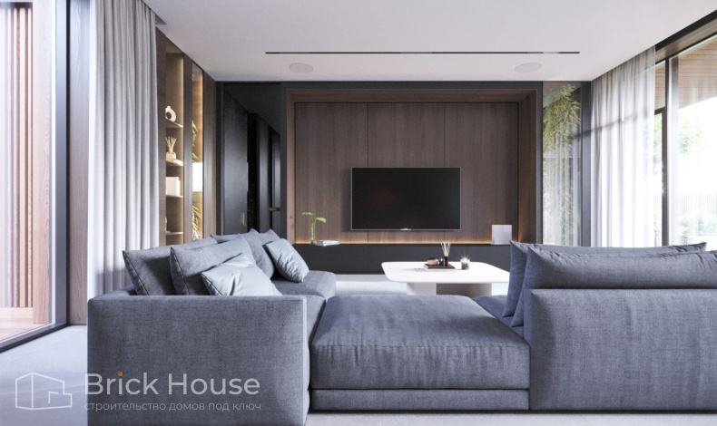 Дома с плоской крышей HT-420