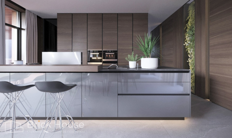 Дома с плоской крышей HT-420