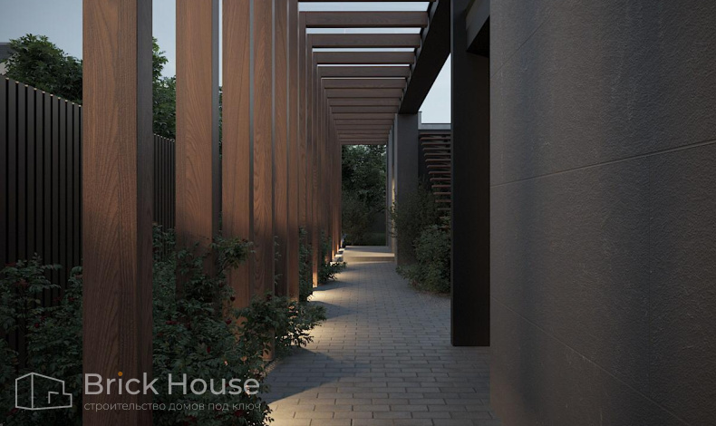 Дома с плоской крышей HT-420